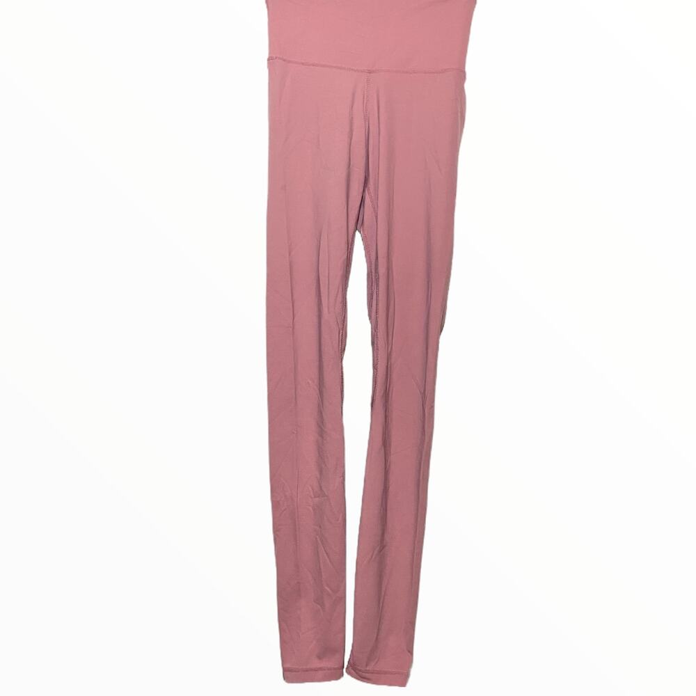 Colorfulkoala Leggings 28'' Full-length High Waisted Buttery Soft Mauve Pink XS
